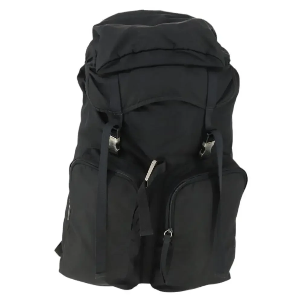 Prada Nylon Backpack Black
